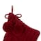 Glitzhome® 24" Red Knited Christmas Stocking